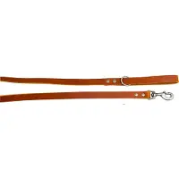 Animal Boulevard Ab30078 - Hals- En Leibanden - Hond - Ab Country Leather Hd Lange Lijn Cognac-20mmx180cm - Maat: 20mmx180cm - 205316
