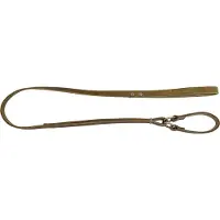 Animal Boulevard Ab30183 - Hals- En Leibanden - Hond - Ab Country Leather Schoollijn Olijf-16mmx148cm - Maat: 16mmx148cm - 205383