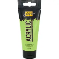 Kreul Lichtgroene Acrylverf - 100ml tube - Hoge kwaliteit A-merk