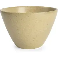 BonBistro Kom 12xH7.5cm conisch beige Cirro (Set van 6)