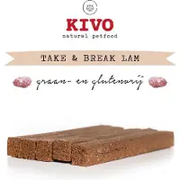 Kivo Petfood Hondensnack Take & Break Lam 16 stuks - Kauwstaaf zonder granen of gluten.