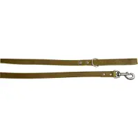 Animal Boulevard Ab30169 - Hals- En Leibanden - Hond - Ab Country Leather Hd Leiband Olijf-20mmx130cm - Maat: 20mmx130cm - 199377