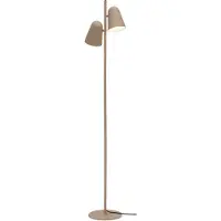 It´s about RoMi Vloerlamp Salamanca, crème / amber, Woon-/ Eetkamer, metaal, Modern, vloerlamp