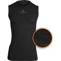 Brubeck Sportondergoed Ondershirt met 3D Technology - Singlet - zwart - M