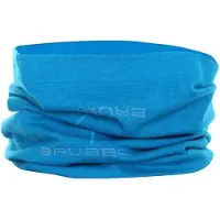 Brubeck | Seamless Nekwarmer/Sjaal/Bandana/Hoofddoek met Merino Wol - Lichtblauw -S/M