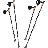 Sportana Nordic Walking stokken set van 2 grijs
