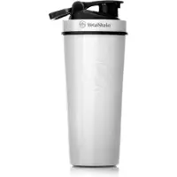 MetalShake RVS Shaker - 900ml - Pearl White - Dubbelwandig geïsoleerd - Thermos