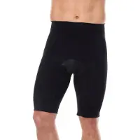 Brubeck Korte Fietsbroek Heren - Athletic Seamless Fietsbroek met Zeem - M