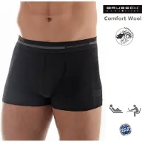 BRUECK Brubeck Comfort Merinowolle Boxershorts Schwarz XL (BX10430)