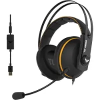 Asus TUF Gaming H7 Headset Bedraad Hoofdband Gamen Zwart, Geel