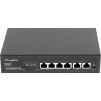 Lanberg RSFE-4P-2FE-60 Switch 4X 100MB DSP+/2X 100MB Rack 10/19" 60W