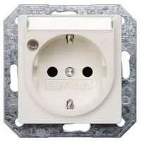 Siemens 5UB1524 Wandcontactdoos met randaarde Delta Wit Schakelmateriaal 1 stuk(s)