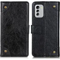 Mobigear Ranch Bookcase voor Nokia G60 5G - Zwart