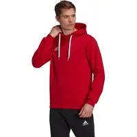 Adidas Sportsweatshirt 'Entrada 22' rood / wit