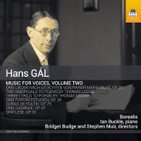 OUTHERE Borealis, Ian Buckle, Bridget Budge, Stephen Muir - Gál: Complete Music For Choir, Volume Two (CD)