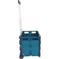 SECO opvouwbaar krat - 42 x 40.5 x 38cm - blauw/aqua - tot 35kg - SE-ZY-LC-BLUA