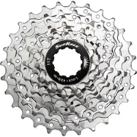 Sunrace 9-speed cassette CSR91 11-25T - Zilver