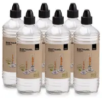 Höfats Brandgel Spin Bio-Ethanol Fles Transparant 1 L (set van 6)