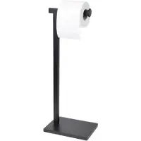 Loft42 Riva Toiletrolhouder - Vrijstaand - Zwart