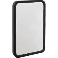 Loft42 Mirror Wandspiegel - Zwart - Metaal - 46x31