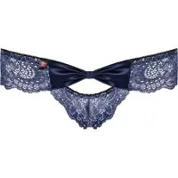 Obsessive Auroria Slipje - Erotisch Onderbroek - Maat L/XL - Zwart