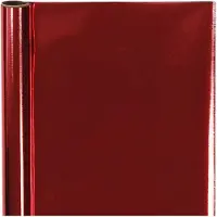 Creativ Company Creotime Cadeaupapier 50 Cm 4 M 65 G Metallic Rood