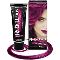 PaintGlow Rebellious colors 100% veganistische semi-permanente haarverf 70 ml (Shocking Pink)