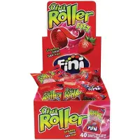 Fini Zure Roller Aardbei 40x20g