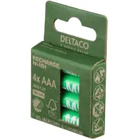 Deltaco ULT-NH1000AAA-4P household battery Rechargeable battery AAA Nickel-Metal Hydride (NiMH)
