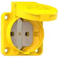 Pce CEE 4P/32A/400V opb wcd rood met pennen - 6313168