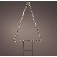 Lumineo Microled steker boom h77cm grn/wwit