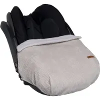 Babys Only Autostoeldekentje Sense kiezelgrijs