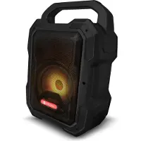 Motorola Sound ROKR 800 Bluetooth Speaker - 20-Uur Afspeeltijd - FM-Radio - Gekleurde LED-Verlichting - DC, USB, AUX, en MIC Aansluitingen - True Wireless Technologie - Zwart