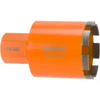 Spero Beton dozenboor | 85mm | 1 1/4UNC (F) | 6 segmenten | nat gebruik – DB85mmUNC