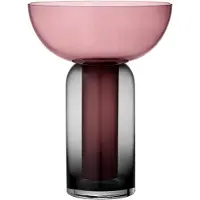 AYTM Torus Vaas Black | Rose | Small: Ø15 cm