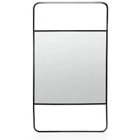 Vt wonen Spiegel vtwonen Mirror in Frame Large Black 60 x 105 cm