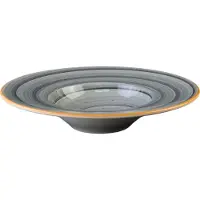 Bonna Pastabord aura space porselein 28 cm (400cc) set van 2