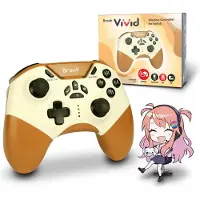 Brook Vivid Wireless Controller for Switch, Android, iOS, PC - Sunshine Yellow