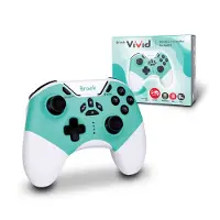Brook Vivid Wireless Controller for Switch, Android, iOS, PC - Aqua Blue