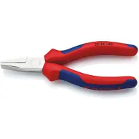 Knipex 20 05 140 Platte tang Werkplaats Recht Chroom-vanadium elektrostaal 140 mm