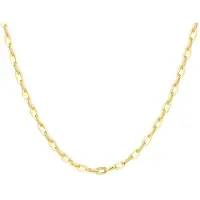 The Jewelry Collection ZilGold Collier 5000229 Geelgoud Anker 3 mm 45 cm