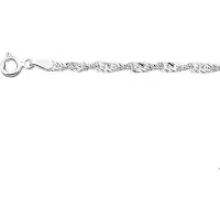 Trendjuwelier huiscollectie 1002231 Zilveren Ketting Singapore 2,25 mm