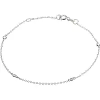 The Jewelry Collection Armband Diamant 0.04ct H Si 1,0 Mm 16,5 - 18 Cm