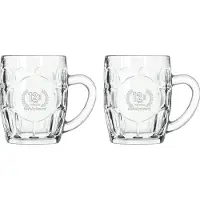 Libbey Gegraveerde set Bierpullen 55cl Gefeliciteerd 12,5 jaar getrouwd