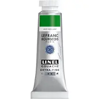 Lefranc & Bourgeois Linel Gouache Extra Fine Brilliant Green 204 14ml