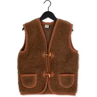 Alwero Jongens Jassen Bodywarmer Alpen Junior - Taupe - Maat 116/122