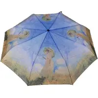 Happy Rain paraplu mini manueel alu light Art Monet 'Femme à l'ombrelle'