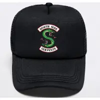 Fifo Riverdale Cap, Pet, Zwart, South Side Serpents, Archie, Jughead Jones, Betty, Veronica, Cheryl Blossom, Bughead