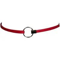 Fifo Modieuze Vrouwen Taille Riem Rood, Dun, Gouden gesp, Band, PU-Leer, Taille, Ceintuur, Jurk Accessoire, Tailleriem