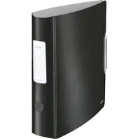 Leitz Ordner Active Style rug van 7,5 cm, satijnzwart - 2 stuks
